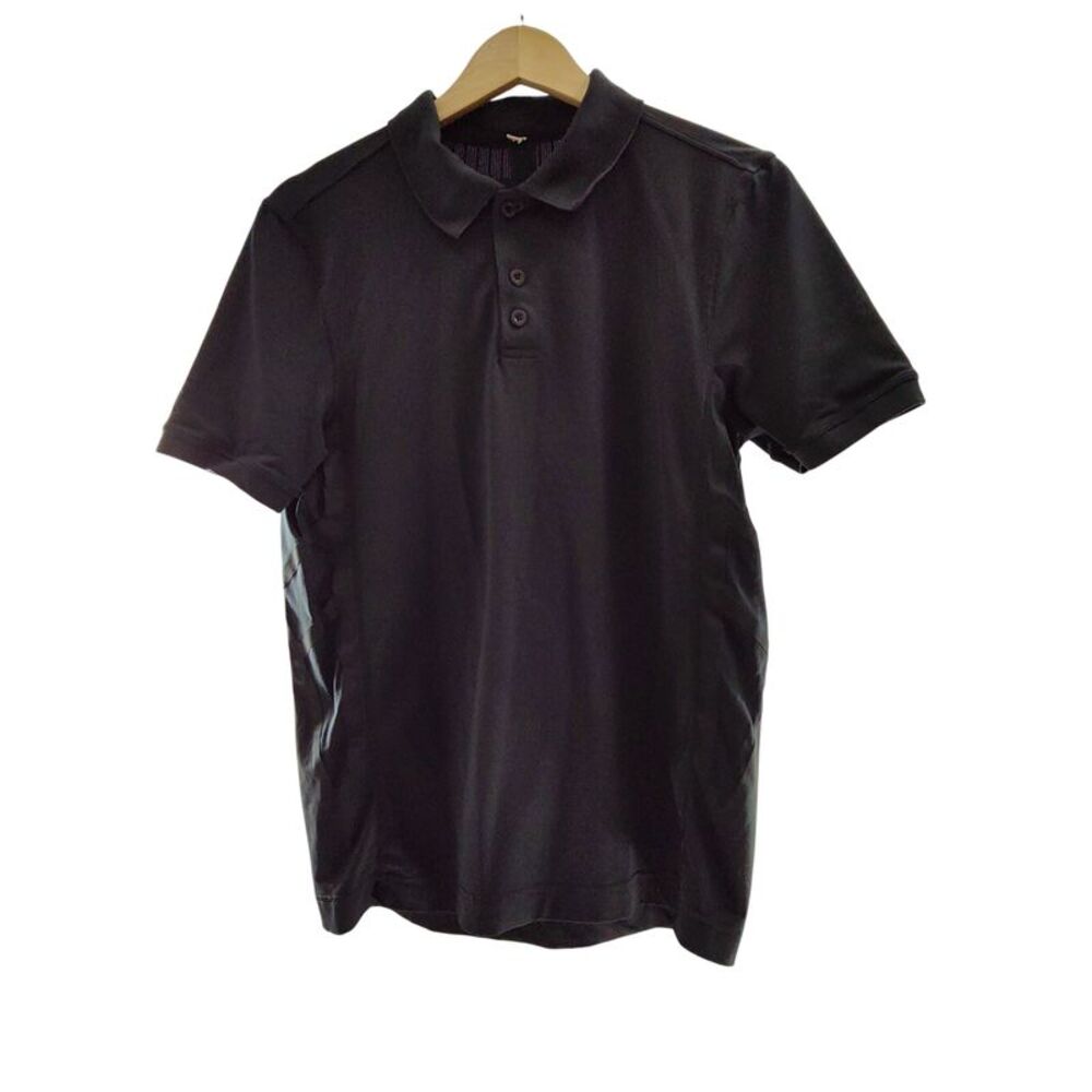 Lululemon Evolution Short-Sleeve Polo Shirt Black S